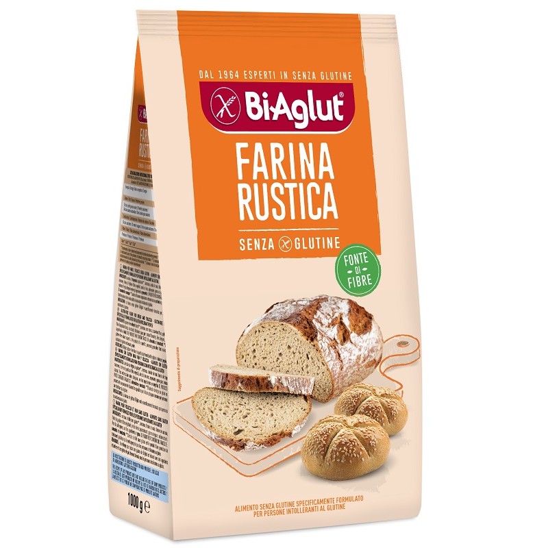 BIAGLUT FARINA RUSTICA 1KG BIAGLUT