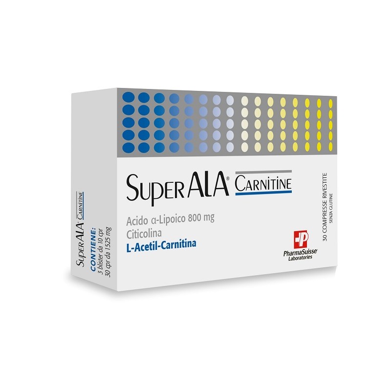 SUPERALA CARNITINE 30CPR 