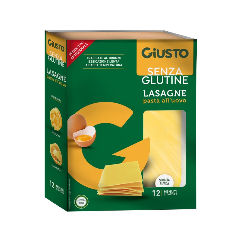 GIUSTO S/G SFOGLIE LASAGNE200G GIUSTO APROTEICO