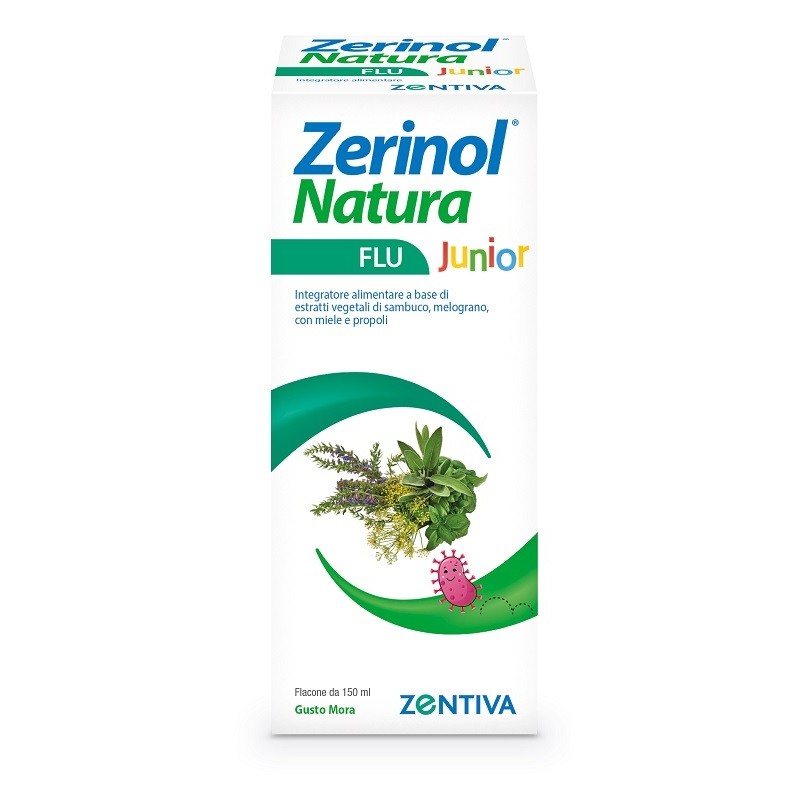 ZERINOL NATURA FLU J SCIROPPO ZERINOL GOLA