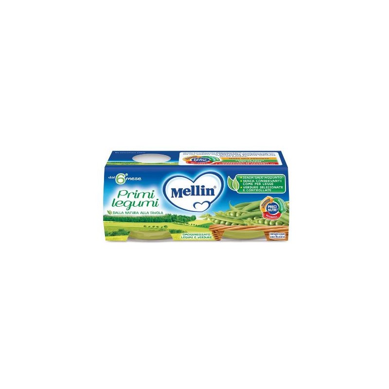 MELLIN OMOG PRIMI LEGUMI 2X80G MELLIN