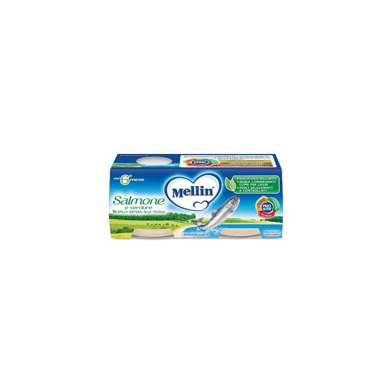 MELLIN OMOG SALMONE 2X80G MELLIN