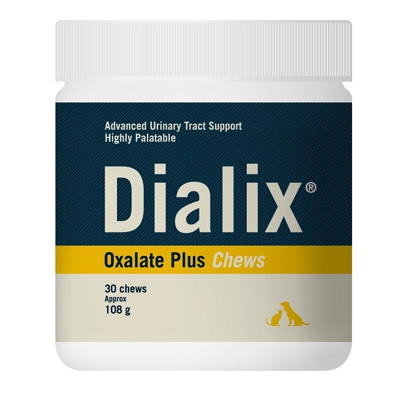 DIALIX OXALATE PLUS 30CHEWS VETNOVA