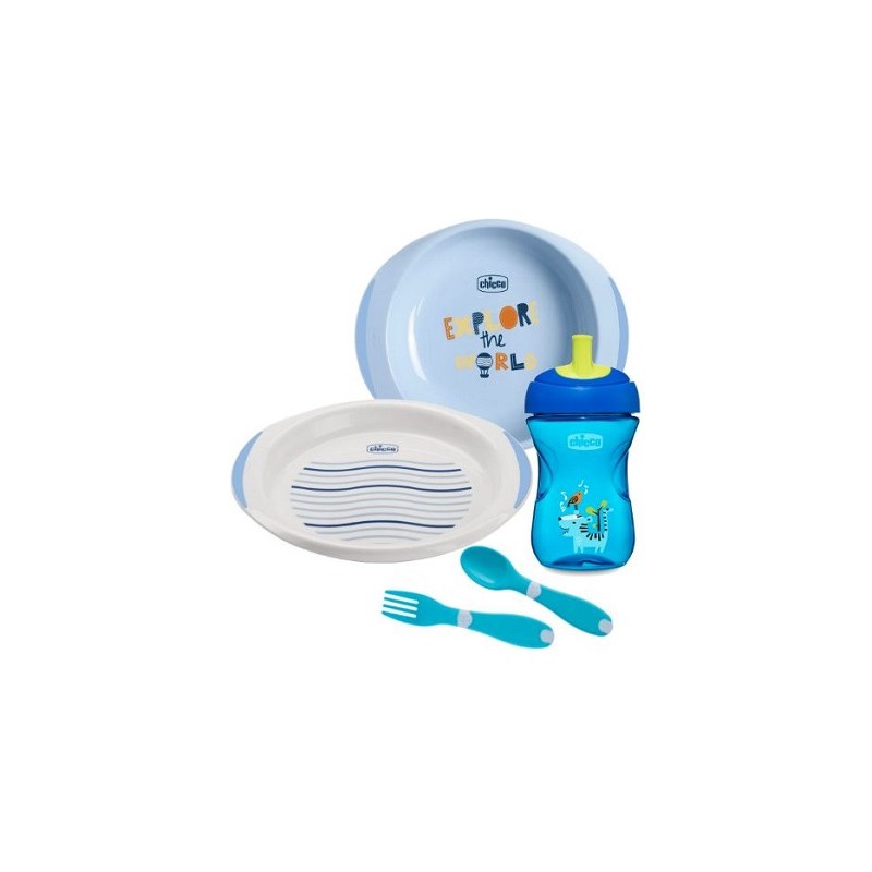 CH SET PAPPA 12M+ AZZURRO CHICCO