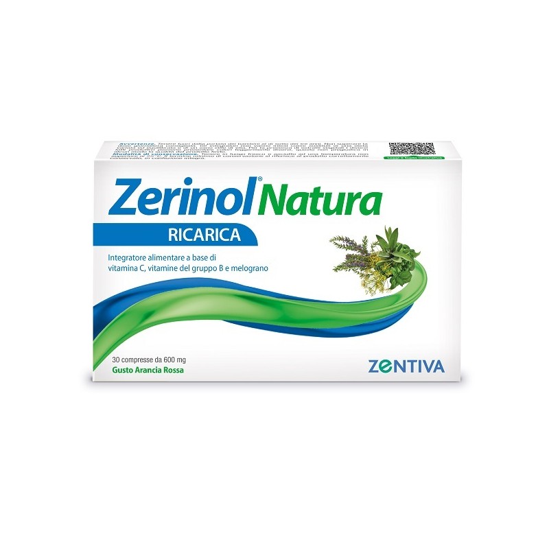 ZERINOL NATURA RICARICA 30CPR ZERINOL GOLA