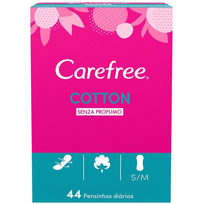 CAREFREE COTTON SALVASLIP 44PZ CAREFREE COTTON