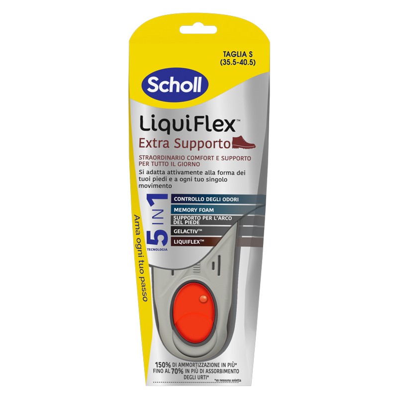 SCHOLL LIQUIFLEX EXTRA SUPP S SCHOLL'S