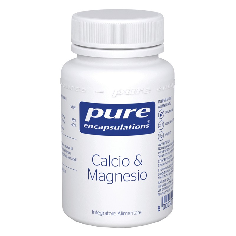 PURE ENCAPSUL CALCIO&MAGN30CPS 