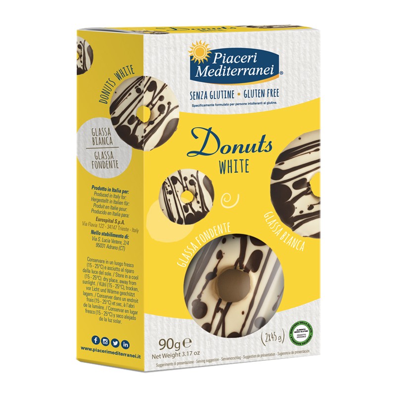 PIACERI MEDIT DONUTS WHITE 90G PIACERI MEDITTERANEI