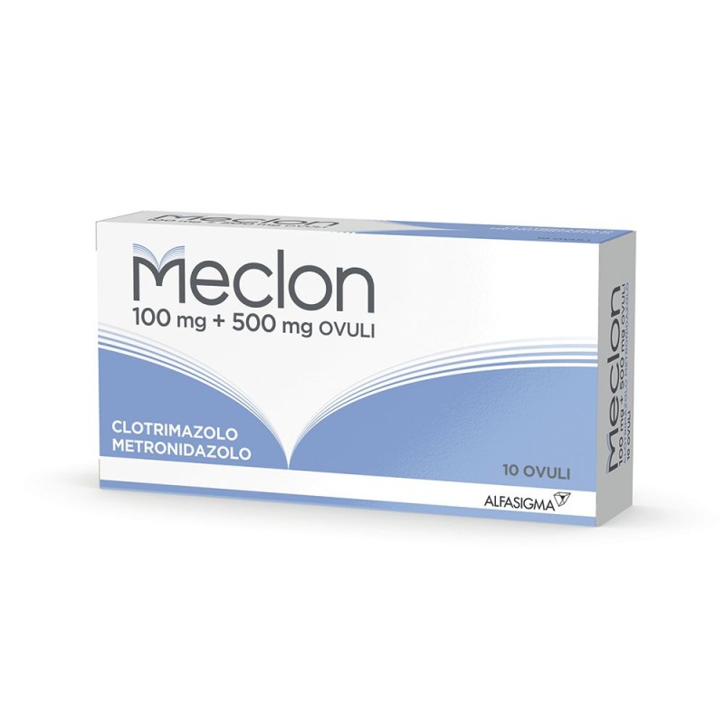 MECLON*10 OVULI VAG 100+500MG MECLON