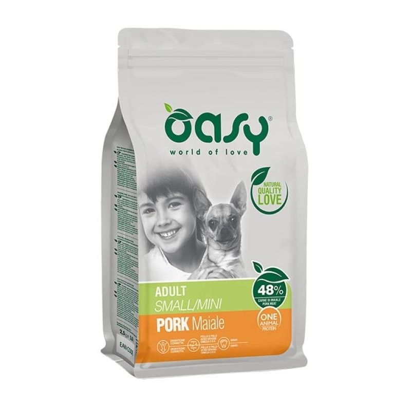 OASY DRY DOG O AD S/MI MA2,5KG WONDERFOOD