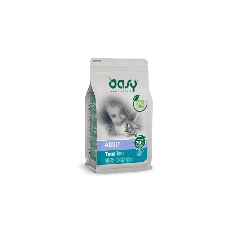 OASY DRY CAT AD TONNO 1,5KG WONDERFOOD