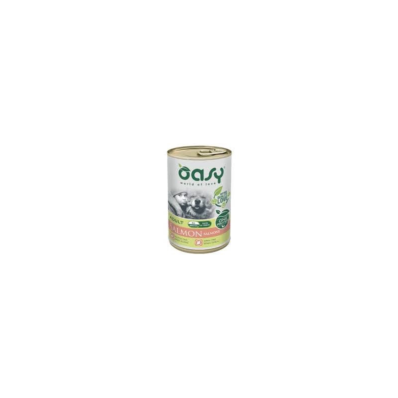 OASY WET DOG ONE SALMONE 400G 