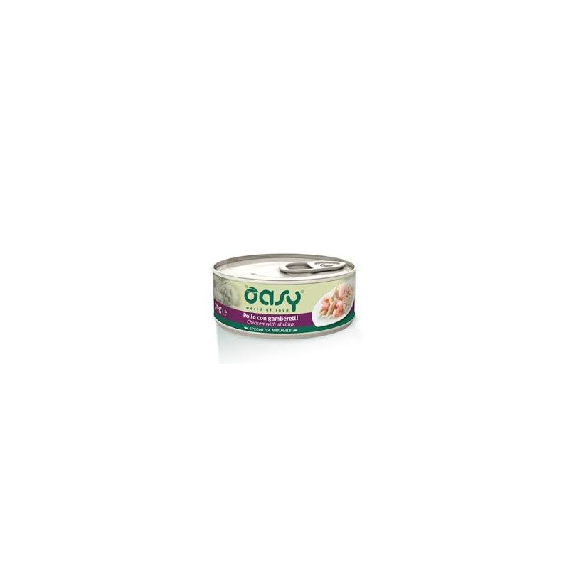 OASY WET CAT POLLO/GAMBER 150G 