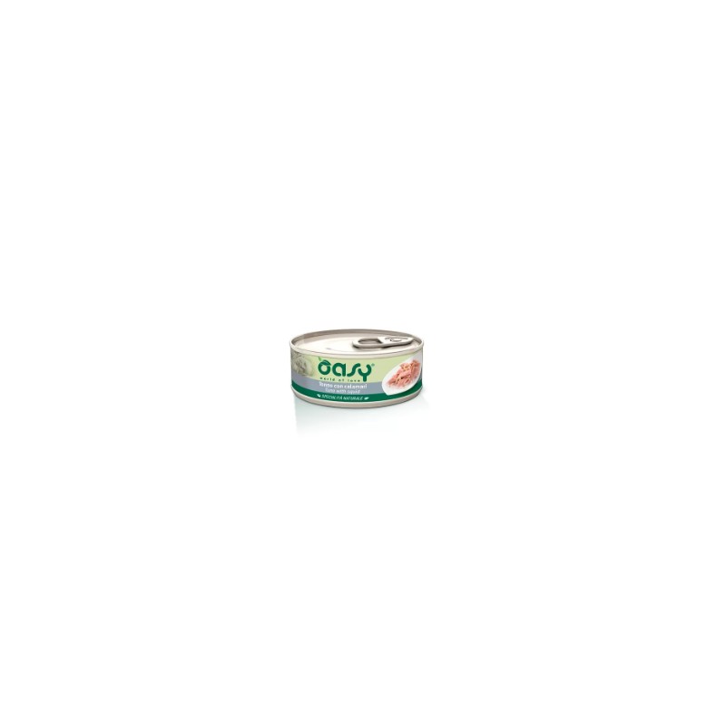 OASY WET CAT TONNO/CALAMAR150G 