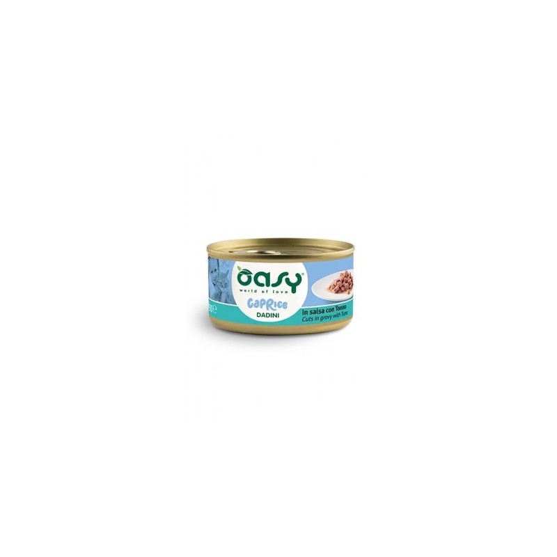 OASY WET CAT DADINI TONNO 85G WONDERFOOD