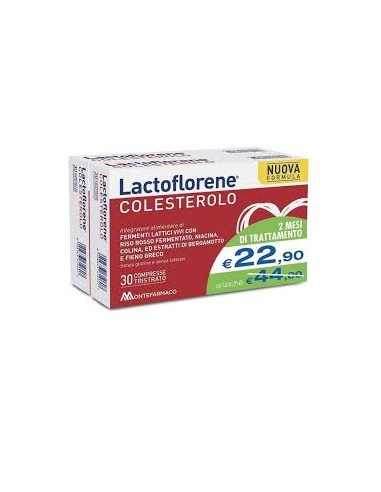 Lactoflorene Colesterolo Bipack 30+30 Capsule 