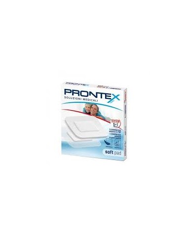 GARZA PRONTEX SOFT 10X15CM 6PZ PRONTEX