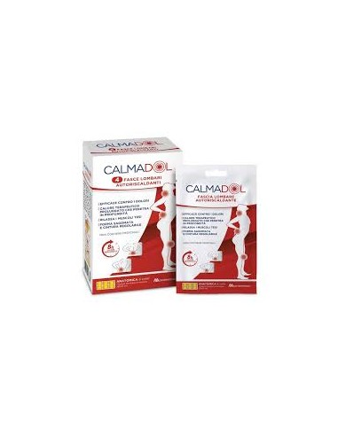 Calmadol Fasce Lombari Autoriscaldanti 4pz 