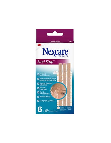 Nexcare steri strip carne 6x75 