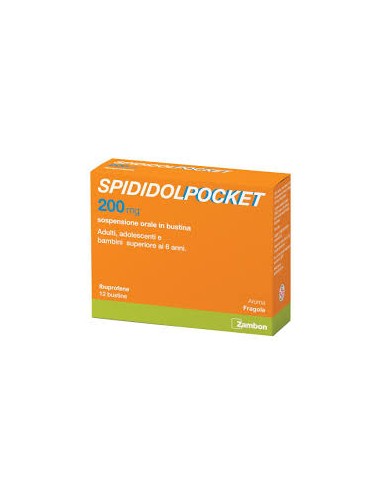 SPIDIDOLPOCKET*12BUST 200MG SPIDIDOL