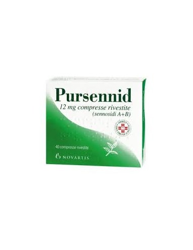 PURSENNID*40CPR RIV 12MG PURSENNID