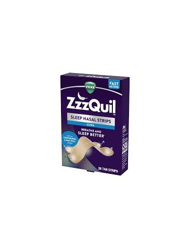 Zzzquil nasal strips 26pz 