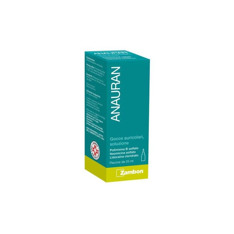 ANAURAN*GTT AURIC FL 25ML ANAURAN