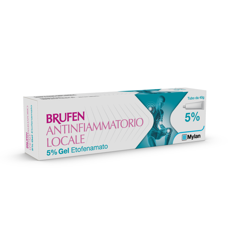 BRUFEN ANTINFIAMMAT*GEL 40G 5% BRUFEN