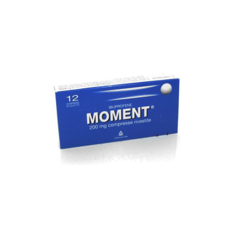 MOMENT*12CPR RIV 200MG MOMENTACT