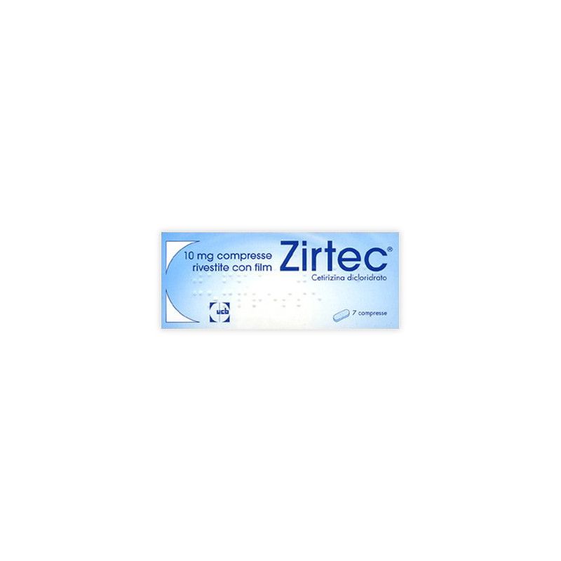 ZIRTEC*7CPR RIV 10MG ZIRTEC