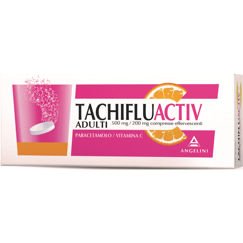 TACHIFLUACTIV*12CPR 500+200MG TACHIPIRINA FLASHTAB