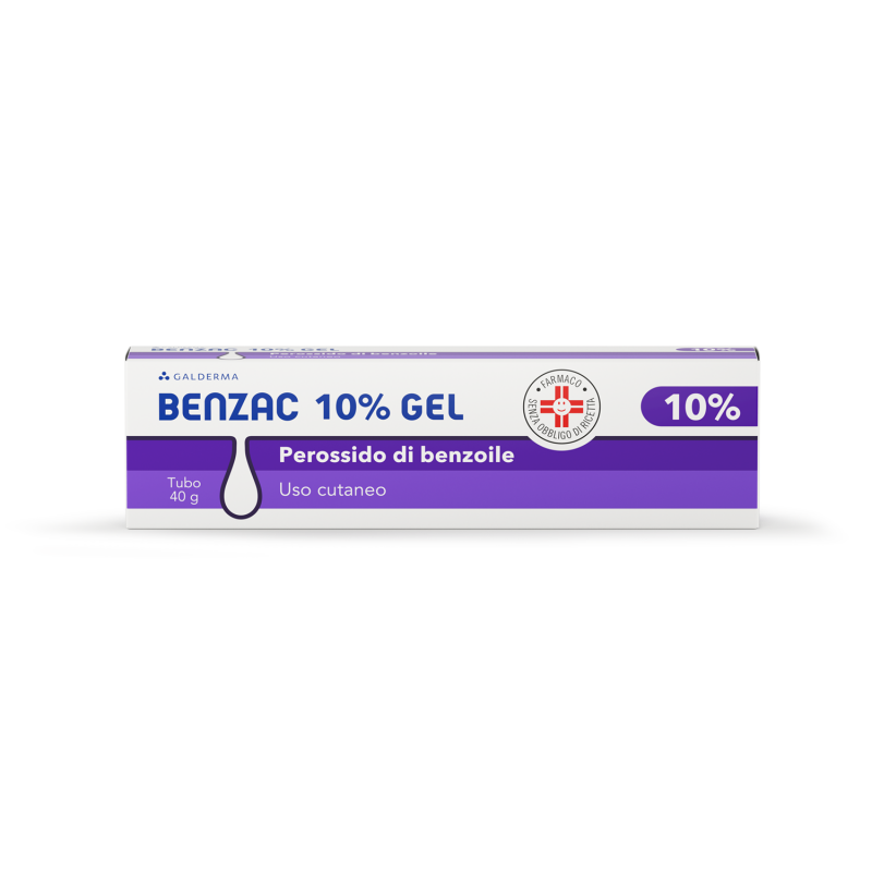 BENZAC*GEL 40G 10% BENZAC GEL