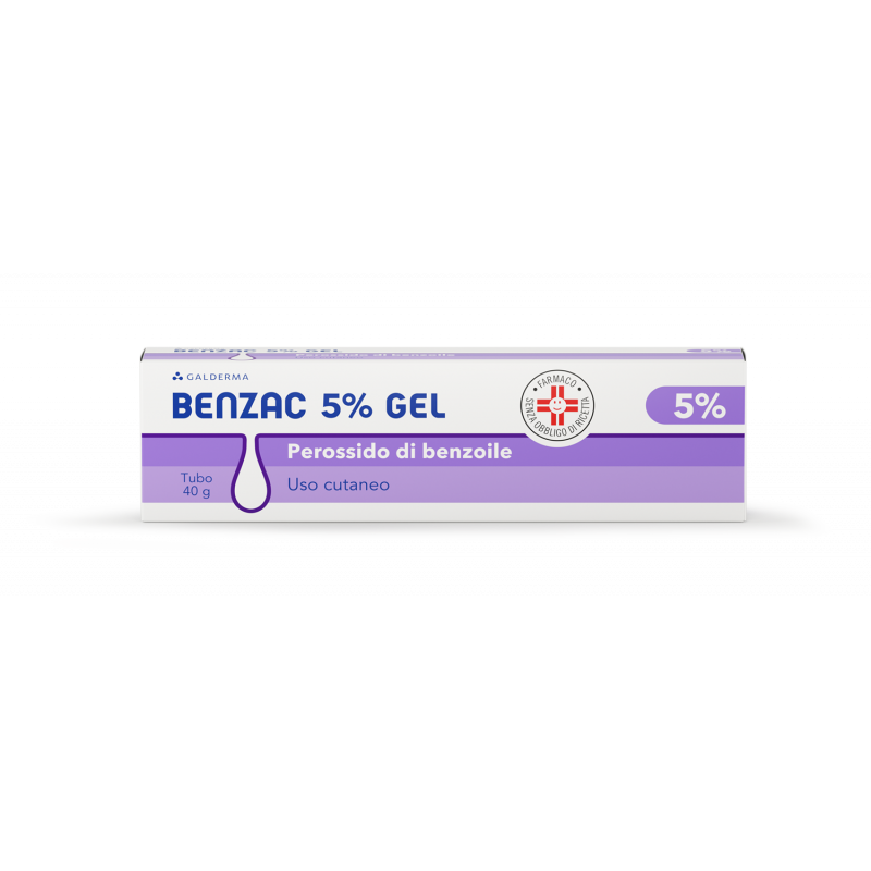 BENZAC*GEL 40G 5% BENZAC GEL