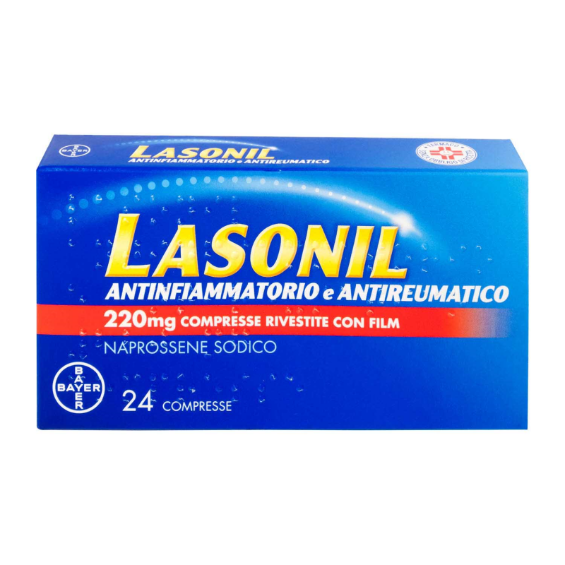 LASONIL ANTINFIAMM*24CPR 220MG LASONIL ANTINFIAMMATORIO E ANTIREUMATICO