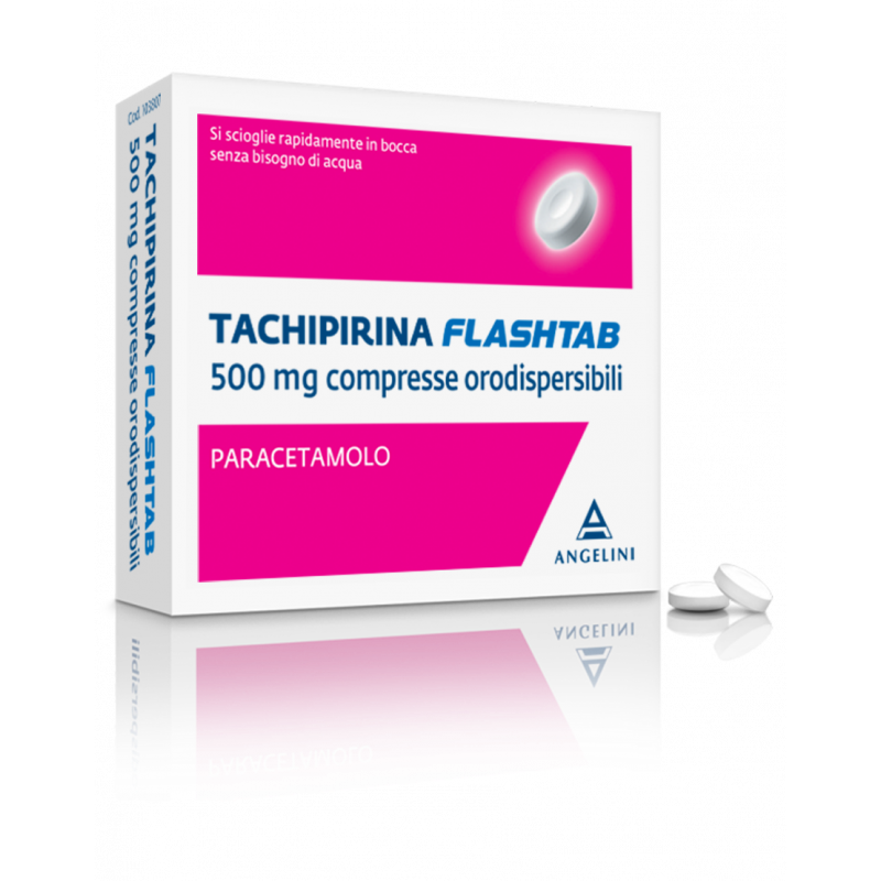 TACHIPIRINA FLASHTAB*16CPR 500 TACHIPIRINA FLASHTAB