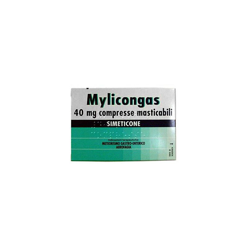 MYLICONGAS*50CPR MAST 40MG MYLICON