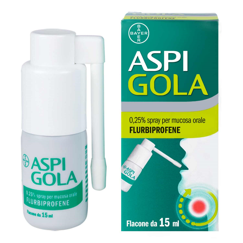 ASPI GOLA*OS SPRAY 15ML 0,25% ASPI GOLA