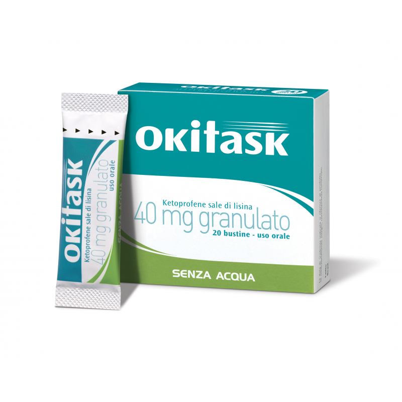 OKITASK*OS GRAT 20BUST 40MG OKI INFIAMMAZIONE E DOLORE