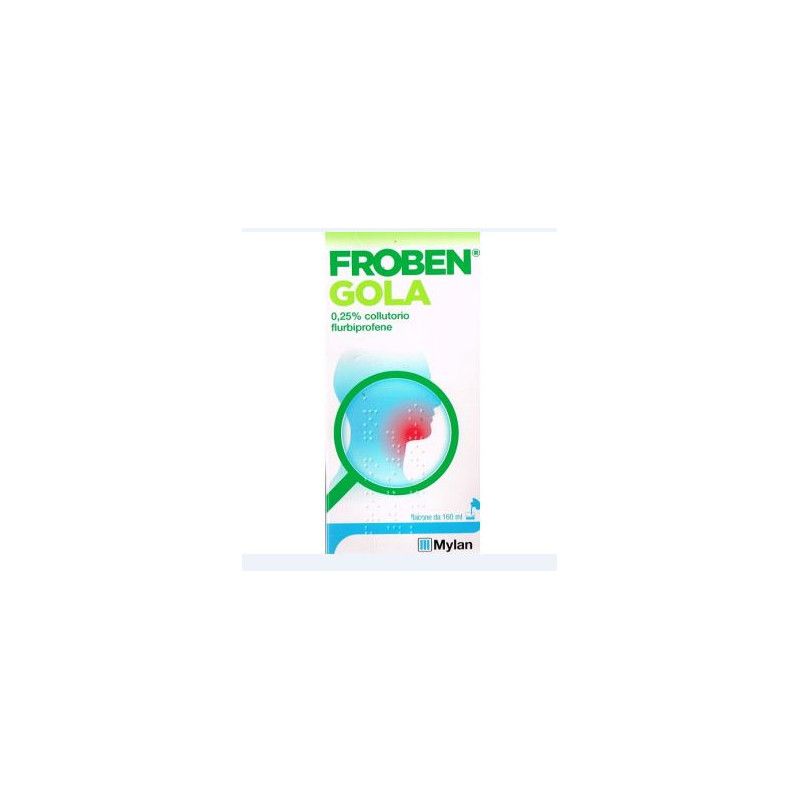 FROBEN GOLA*COLLUT 160ML 0,25% FROBEN