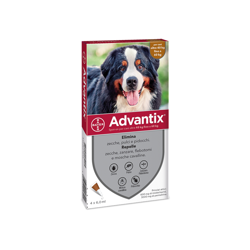 ADVANTIX SPOT ON*4PIP 40-60KG ADVANTIX