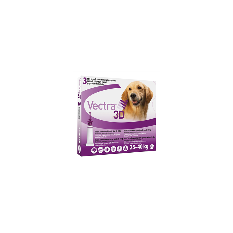 VECTRA 3D*3PIP 25-40KG VIOLA CEVA