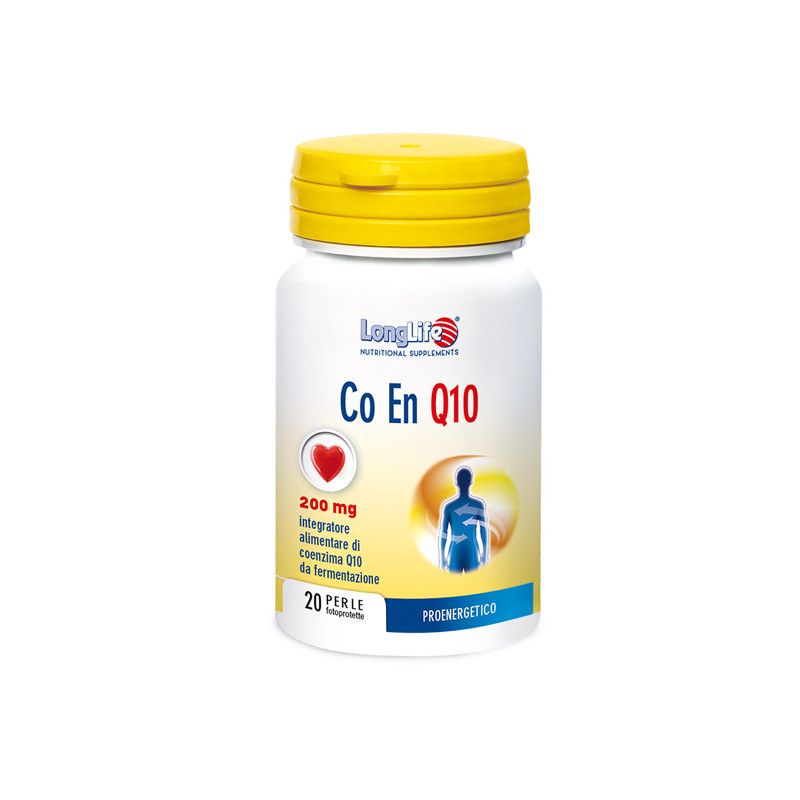 LONGLIFE CO EN Q10 200MG 20PRL LONG LIFE