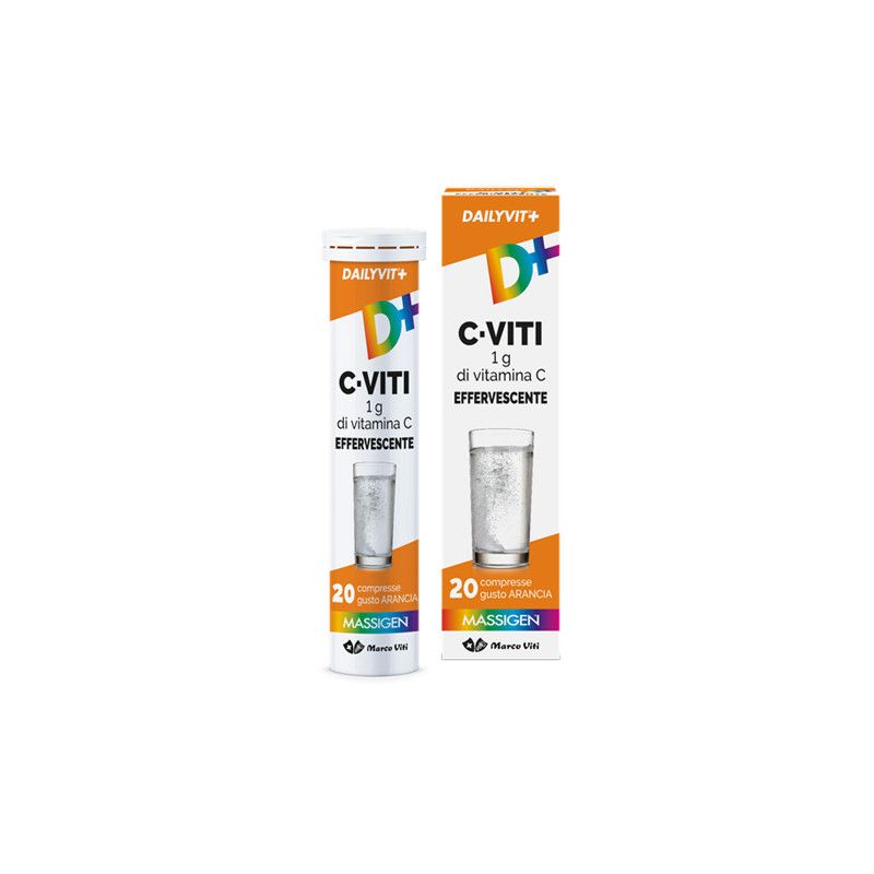 DAILYVIT+ C VITI 1G EFF 20CPR MASSIGEN